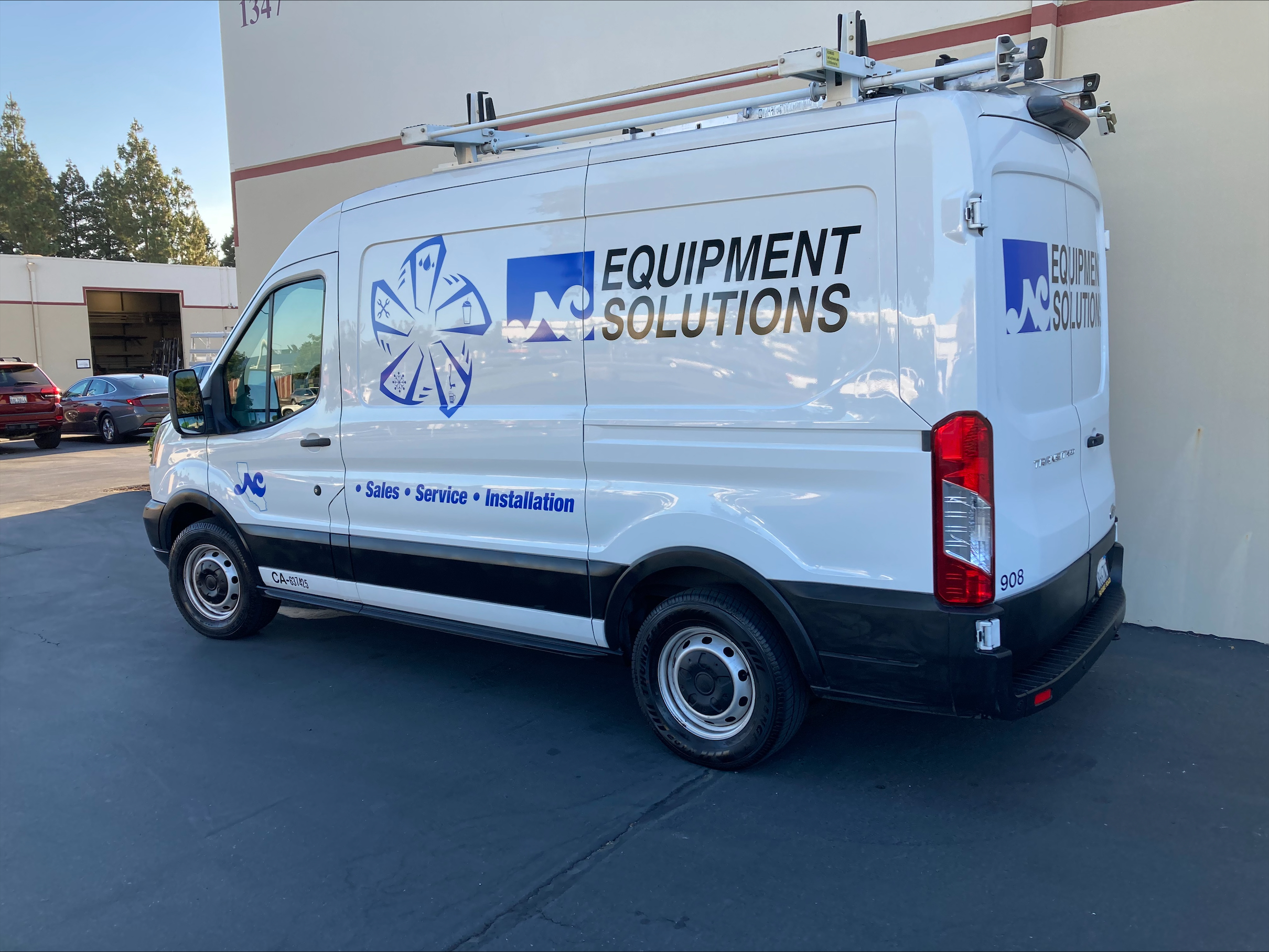 Equipment solutions van