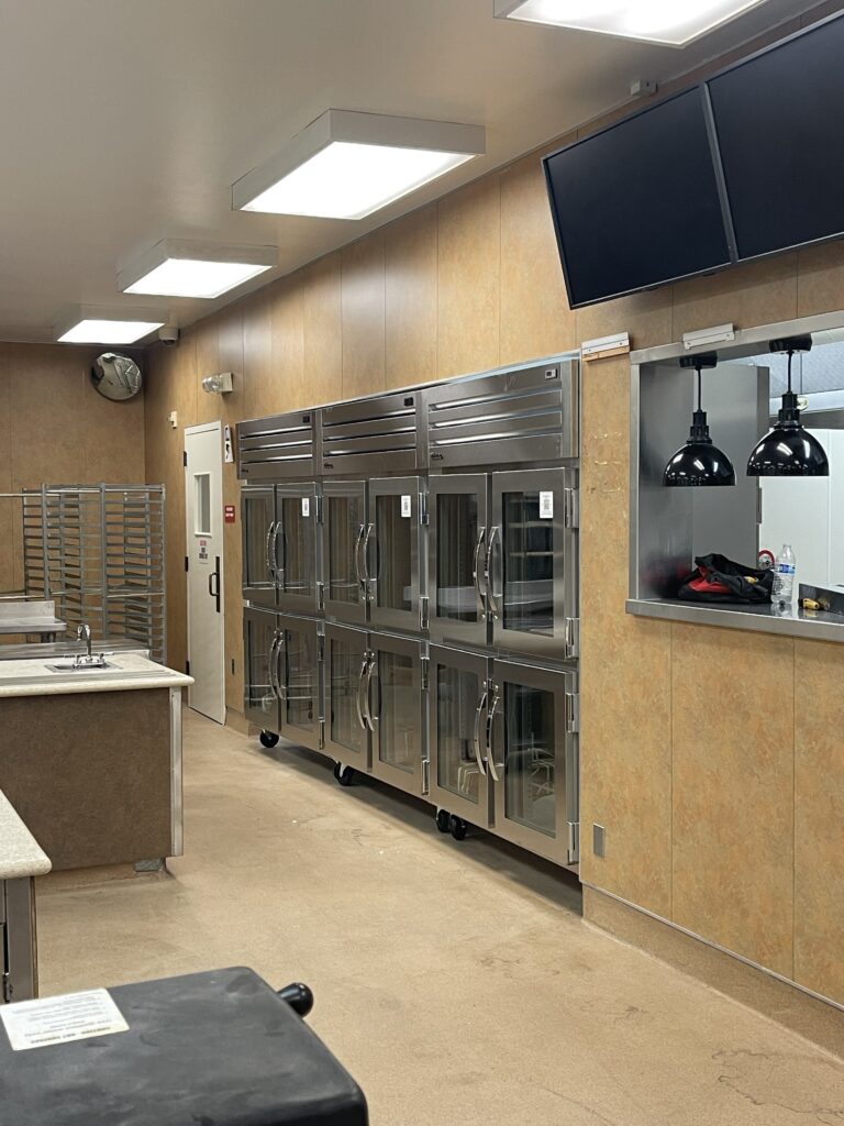 installation of a cafeteria